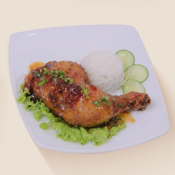 Waterfall-Fried-Chicken-Leg-Rice-Cơm-Đùi-Gà